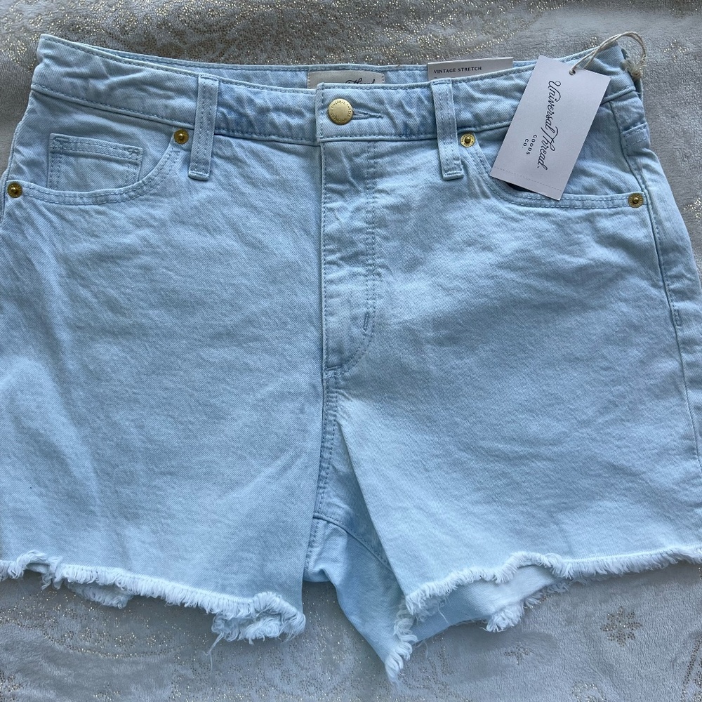 light blue jeans shorts size 8 (s)